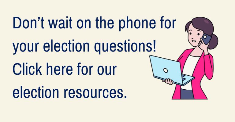 Click here for online election resources